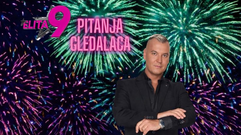 Večeras u ELITI: Pitanja gledalaca sa MILANOM MILOŠEVIĆEM 📺🤩