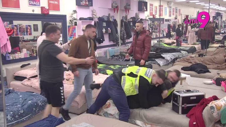 Obezbeđenje ima pune ruke posla: Alibaba se zaleteo na Filipa, nastao rusvaj u spavaćoj sobi (VIDEO)